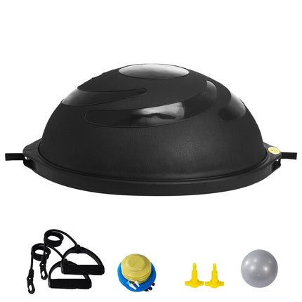 Half Balance Ball Trainer, 26-Inch, 1500-Lb, Bands, Pump