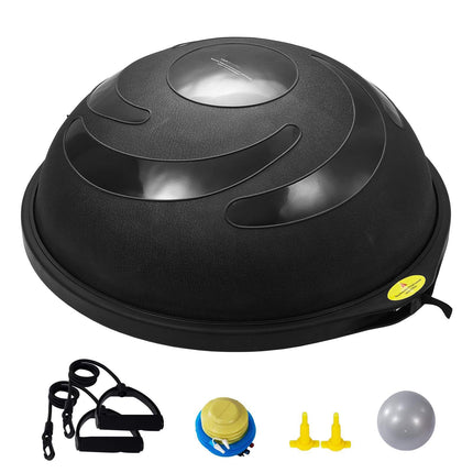 Half Balance Ball Trainer, 26-Inch, 1500-Lb, Bands, Pump