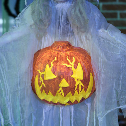 Halloween Ghost Decoration with Motion Sensor & LED Lights