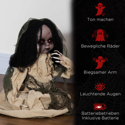 Halloween Ghost Decoration with Motion Sensor and Sound