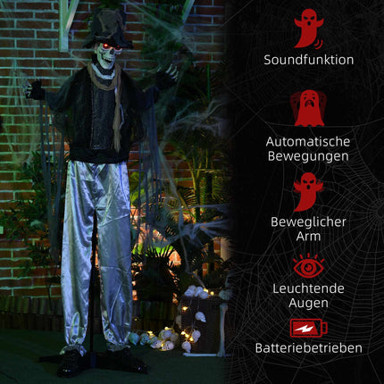 Halloween Ghost Decoration with Sound & Motion Sensor