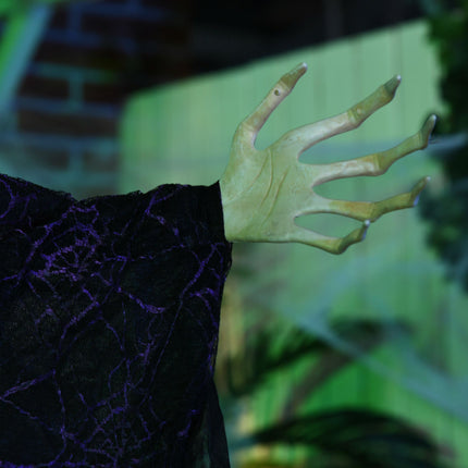 Halloween Witch Decoration with Sound & Motion Sensor