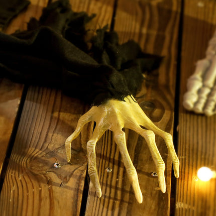 Halloween-Zombiedekoration, 183cm mit LED-Lichtern & Sound