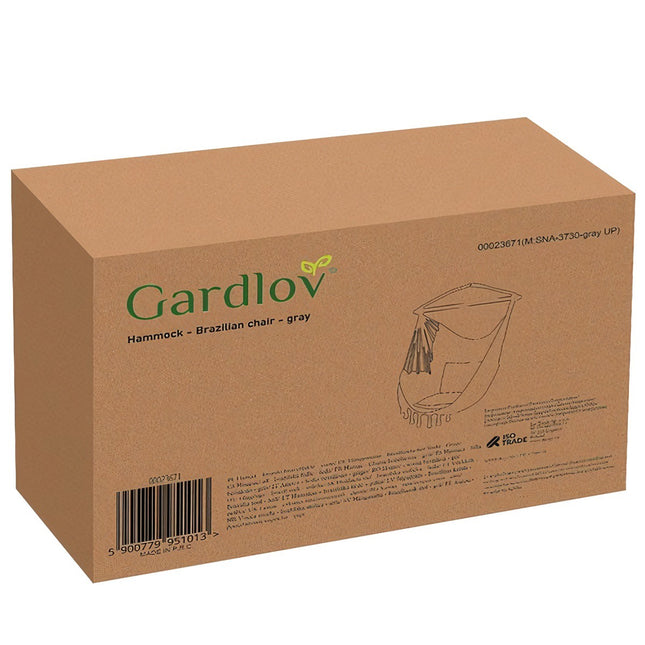 Hangmat - Braziliaanse grijze stoel Gardlov 23671