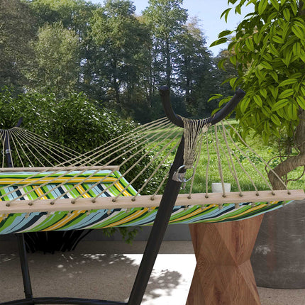 Adjustable steel hammock with wheels, 220 kg load