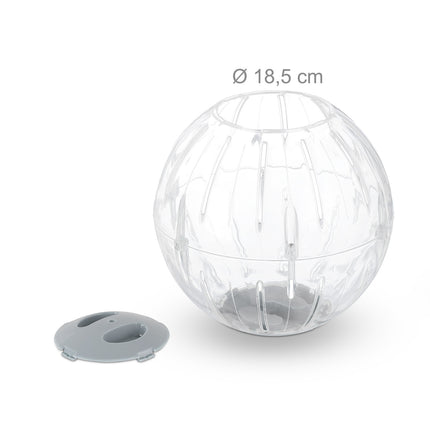 Hamsterball mit grauem Deckel