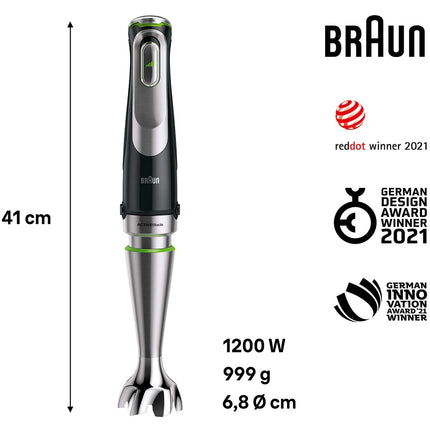 Sada tyčového mixéru MQ9138XI MultiQuick 9 Premium 1200W