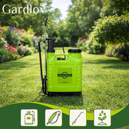 Ruční tlakový postřikovač 16L Gardlov 25569