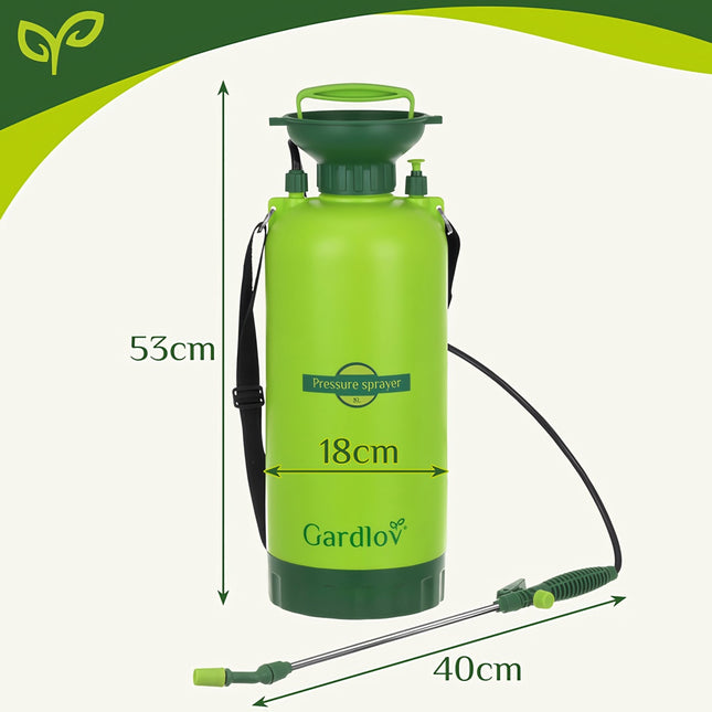 Ruční tlakový postřikovač 8L Gardlov 25430