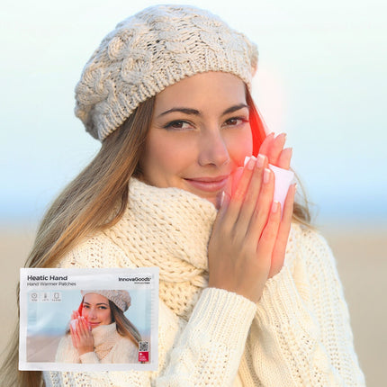 Hřejivé náplasti na ruce Heatic Hand InnovaGoods 10 ks
