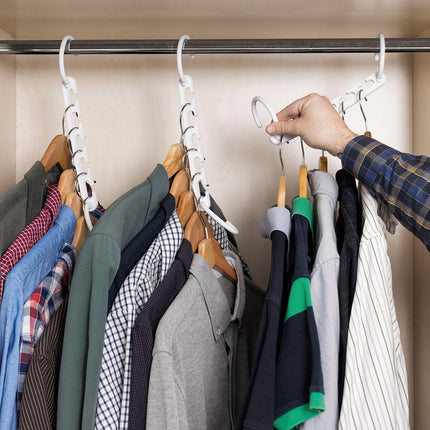Organizér ramínek na 40 kusů oblečení Plusrobe InnovaGoods 24 ks