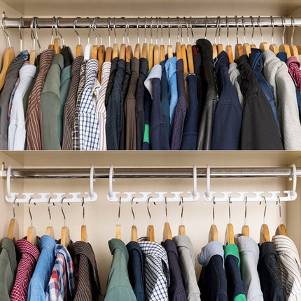Organizér ramínek na 40 kusů oblečení Plusrobe InnovaGoods 24 ks