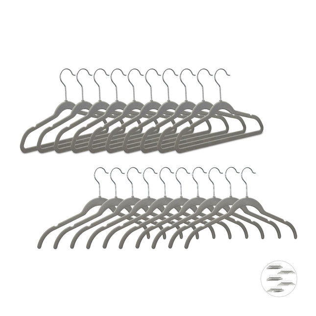Hanger in fluweel
