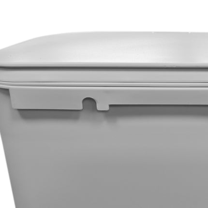 Závěsný kuchyňský odpadkový koš, 9L, výklopné víko
