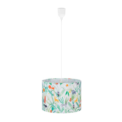 Hanging jungle lamp for the children's room