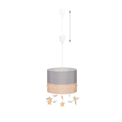 Závěsná lampa do dětského pokoje obloha