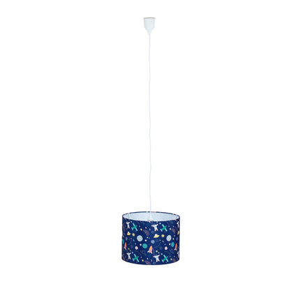 Závěsná lampa do dětského pokoje vesmír