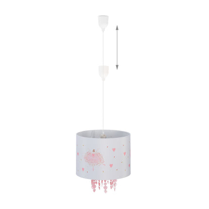 Závěsná lampa do dětského pokoje baletka