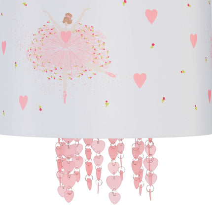 Závěsná lampa do dětského pokoje baletka