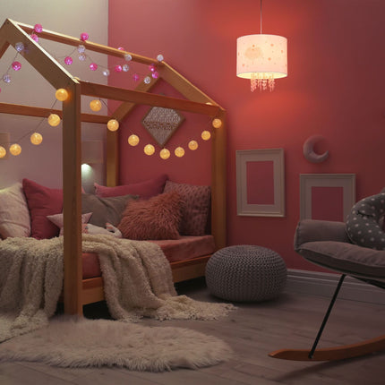Závěsná lampa do dětského pokoje baletka