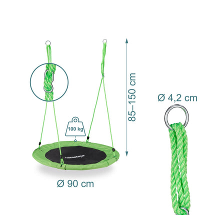 Závěsná houpačka 90 cm