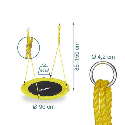 Závěsná houpačka 90 cm