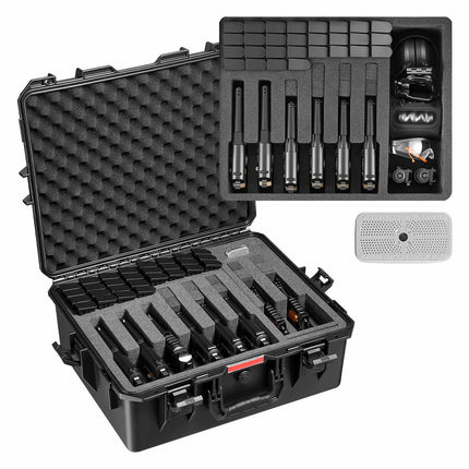 Hard Pistol Case, IP67 Waterproof, XPE Foam, TSA Compliant