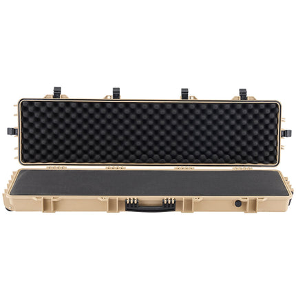 Hard Rifle Case, Lockable, Wheeled, IP67, 138 cm