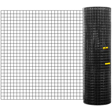 Hardware Cloth Roll, 24 x 100 ft, 1 in Mesh, 16 Gauge