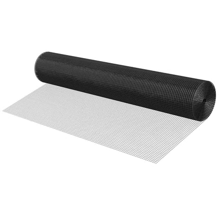 Hardware Cloth Roll 60 In x 50 Ft, 1/2 In 19-Gauge Vinyl Coated