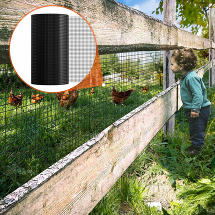 Hardware Cloth Wire Mesh Roll, 24 In x 100 Ft, 19 Gauge