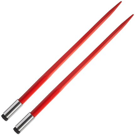 Hay Bale Spear Pair, 43 in, 3000 lb, Quick Attach