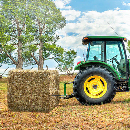 Hay Bale Spear Set, 49 In, 4000 Lb, Quick Attach