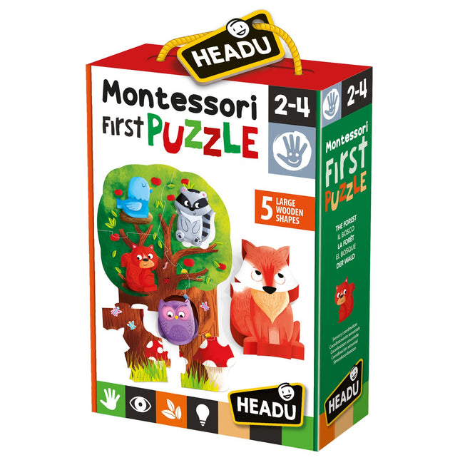 Headu Montessori první puzzle les