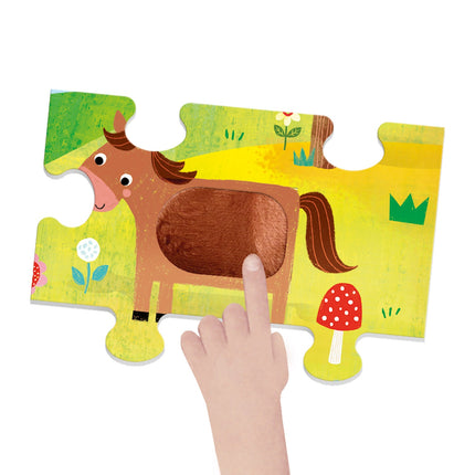 Headu Montessori hmatové puzzle