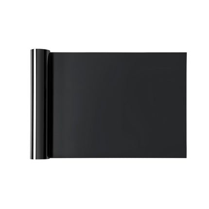 Heat Transfer Vinyl Roll, Glossy Black, 12 in x 70 ft