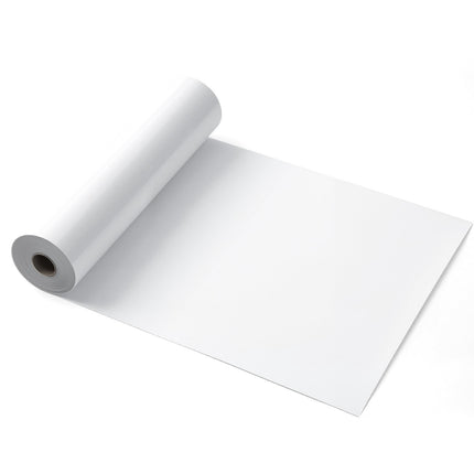 Heat Transfer Vinyl Roll, Glossy White, 12 in x 50 ft