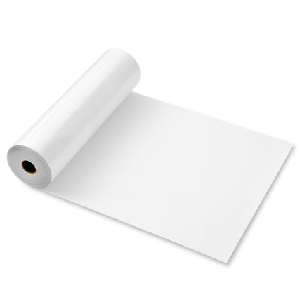 Heat Transfer Vinyl Roll, Glossy White, 12 in x 70 ft