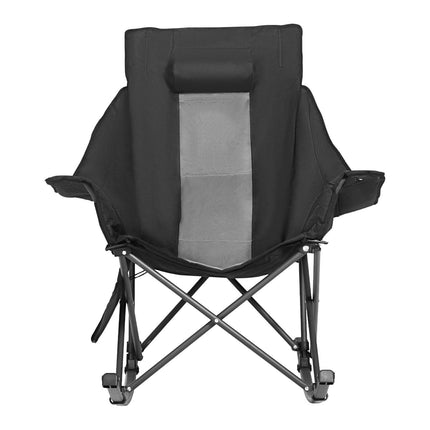 Heated Camping Rocking Chair, 3 Heat Settings, 225 lb