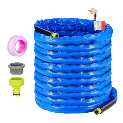 Heated RV Drinking Water Hose, 100 Ft, -45F, 5/8 In