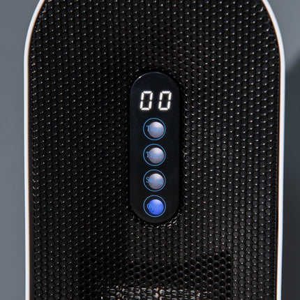 Keramický sloupový ohřívač, 2000W, dálkové ovládání a časovač, oscilace