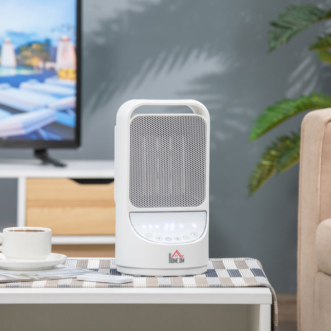 Keramický elektrický ohřívač, 750/1500W, 3 stupně, časovač, oscilace