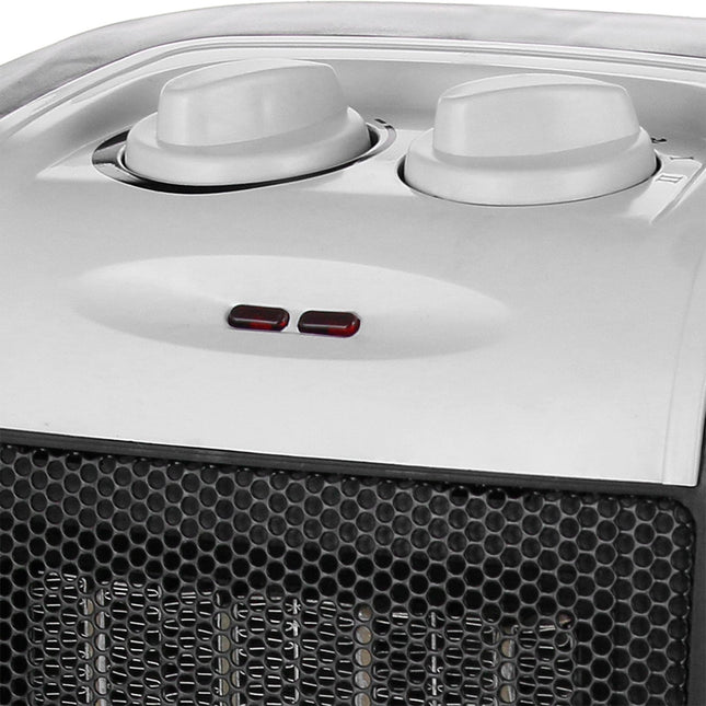 Teplovzdušný ventilátor 1800W termostat keramické těleso