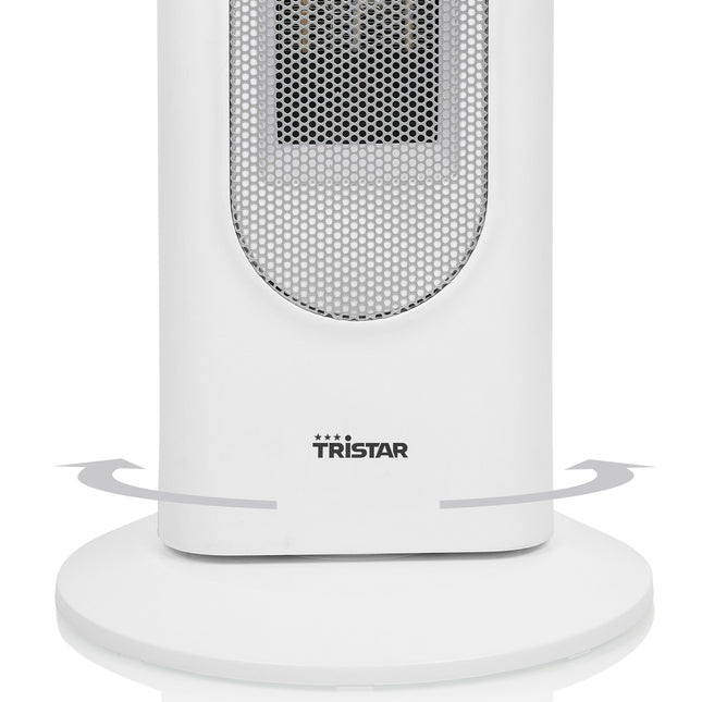 Teplovzdušný ventilátor 2000W keramické těleso, ochrana proti překlopení
