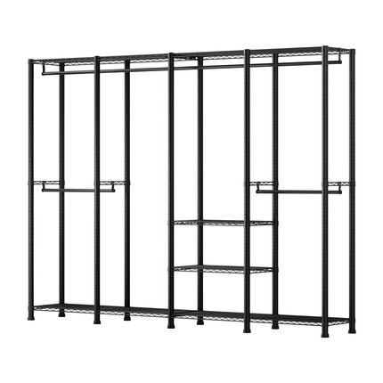 Heavy-Duty Garment Rack, 10 Tiers, 4 Hanging Rods