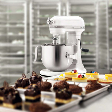 Heavy Duty Stand Mixer with Bowl Lift and 6.6 L Bowl, Stainless Steel