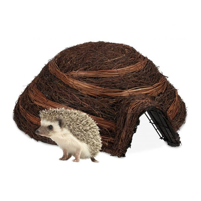 Domek pro ježky ze slámy