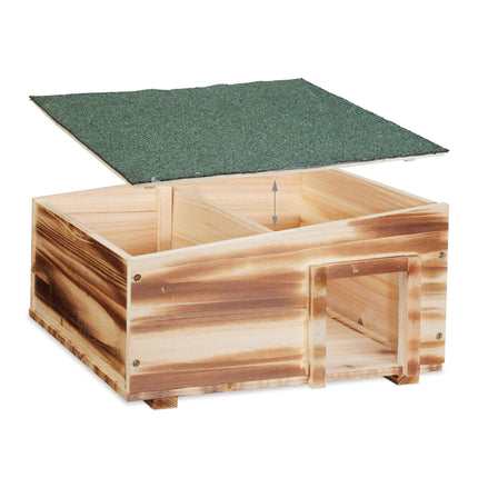 Domek pro ježky s podlahou