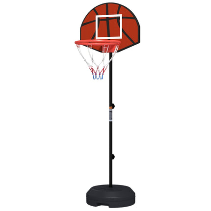 Výškově nastavitelný basketbalový koš s magnetickým terčem na šipky