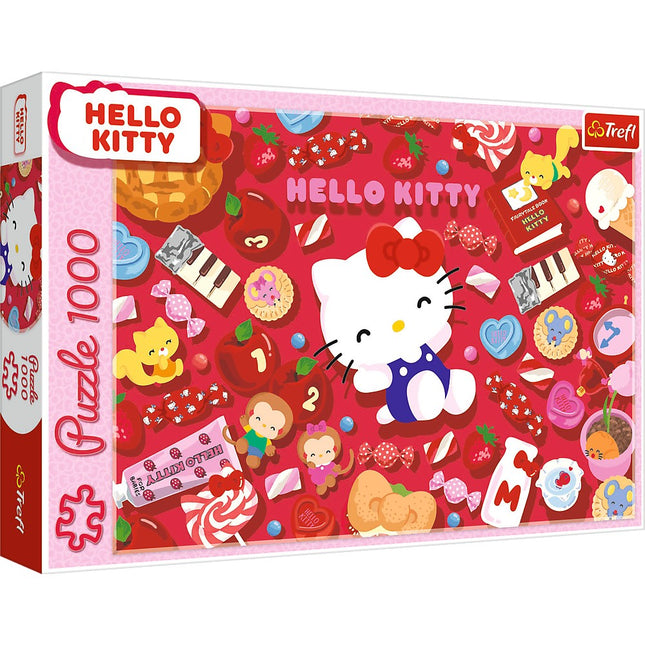 Puzzle Hello Kitty, 1000 dílků, pro děti i dospělé